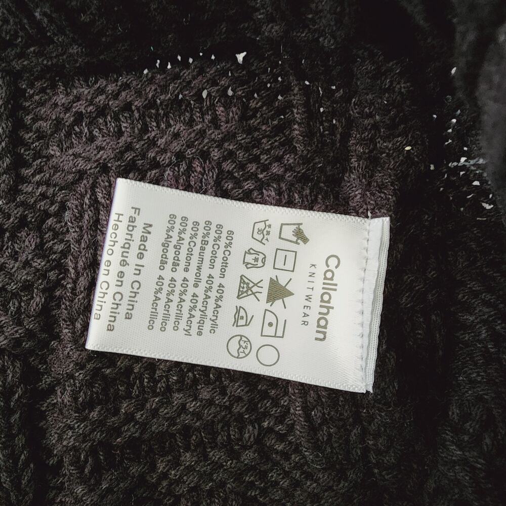 Callahan Revolve "Tony" Chunky Basketweave Knit Midi Skirt Slit NWT Large - Picture 8 of 13